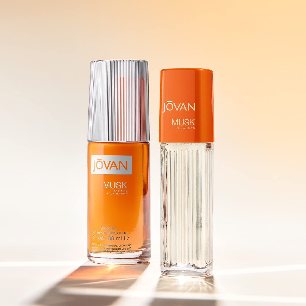 Jovan Musk for Men Eau de Cologne Spray 3 fl oz (Pack of 1), Notes of Carnation, Lavender, and Amber, Men's Fragrance, Long Lasting, Everyday