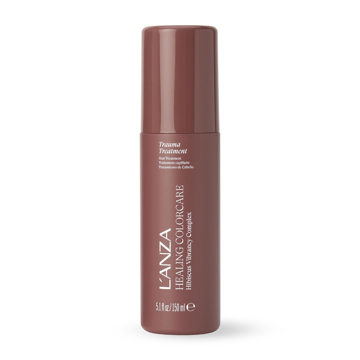 L'ANZA Healing Colorcare Trauma Treatment Color Repair Leave-In, Anti-Fade, UV & Heat Protection, Strengthens Damaged Hair, Moisturizing, Adds