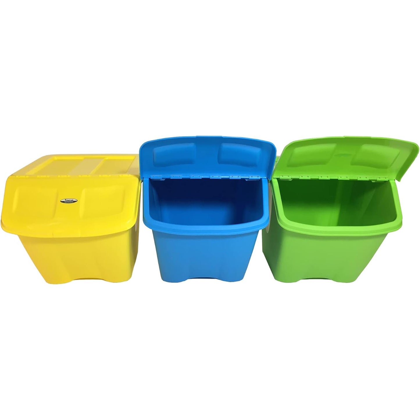 Redmon Since 1883 10 Gallon Stackable Shutter 3 PC Set Bins (7319)