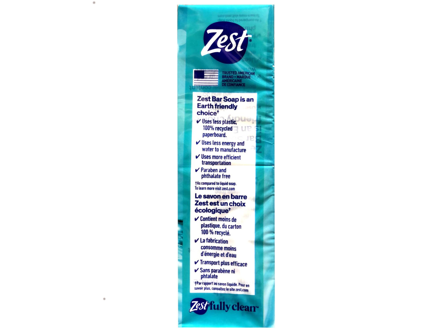 Zest Aqua Bar Soap 4 Ounce Bars, 16-Count Beauty & Personal Care Zest