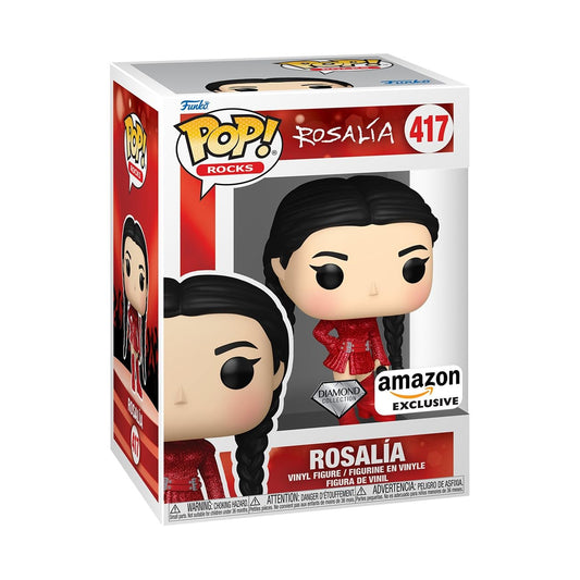 Funko Pop! Rocks: Rosalia (Bizcochito) - Diamond Glitter - Amazon Exclusive - Collectable Vinyl Figure - Gift Idea - Official Merchandise - Toys…