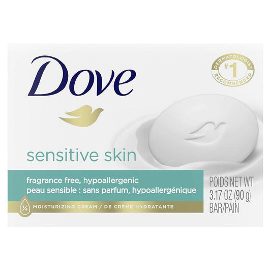Dove Bar Soap for Sensitive Skin 3.15 oz (Pack of 5) Beauty & Personal Care Dove
