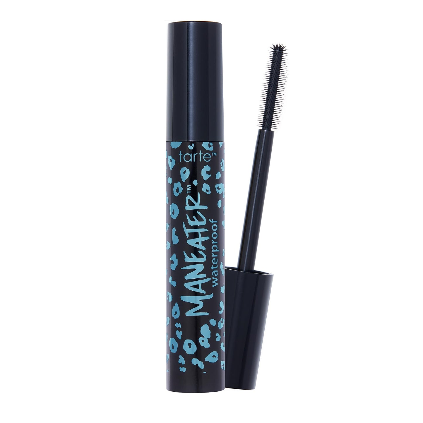 tarte maneater waterproof mascara - Extreme Curl, Instant Volume & Length, 16HR Ultra-Creamy Longwear Eye Makeup, Cruelty-Free, full size, black
