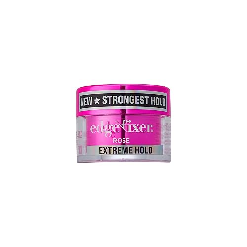 Red by Kiss Edge Fixer Extreme Hold, Strong Edge Control with 24-Hour Hold, Infused with Biotin for Nourishment & Hydration, No Flaking or Oily
