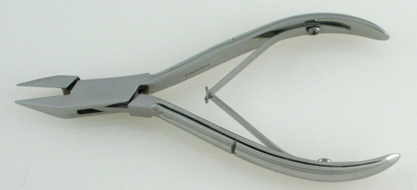 Podiatry Toenail Nippers 5", Straight Jaws