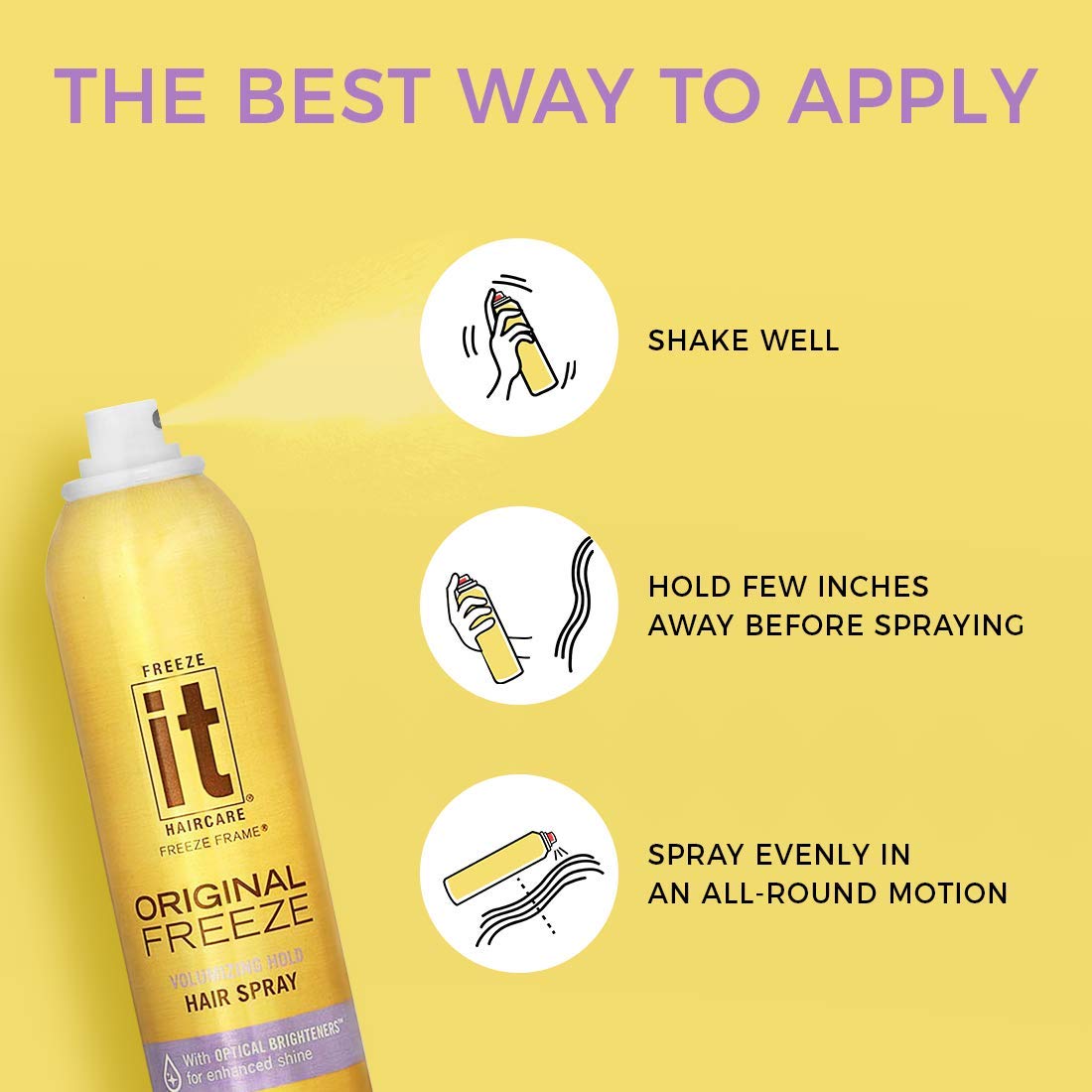 It Original Freeze Hairspray 10oz Aerosol