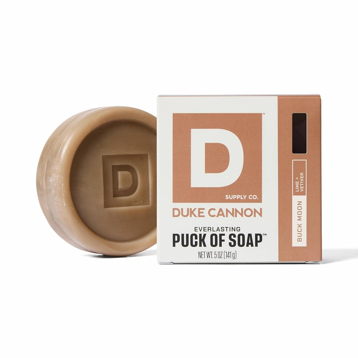 Duke Cannon Supply Co. Bar Soap Puck - Men's Rounded Bar Soap with Masculine Scents - Disc-Shaped Mens Soap - Hydrating & Deep Cleaning - All Skin