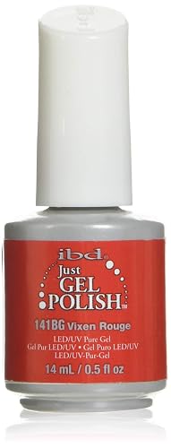 IBD Just Gel Nail Polish, Vixe Rouge, 0.5 Fluid Ounce Beauty & Personal Care IBD
