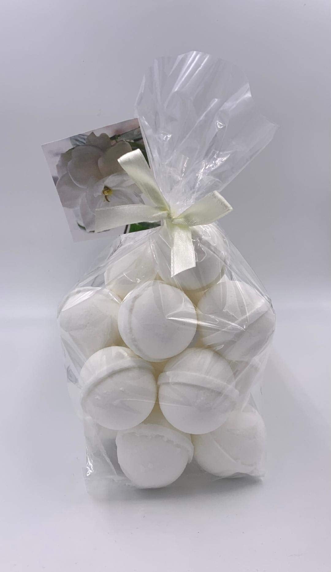 Spa Pure Gardenia Bath Bombs: USA Made with Shea Butter, Ultra Moisturizing, Great for Dry Skin (14 Count) Pack of 1