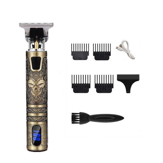 Razors Vintage T9 Cordless 0mm Professional Hair Clippers Electric Trimmers for Men Clipper Hair Cutting Machine(Digital Display 1) Beauty and Personal Care ONWEBAYK