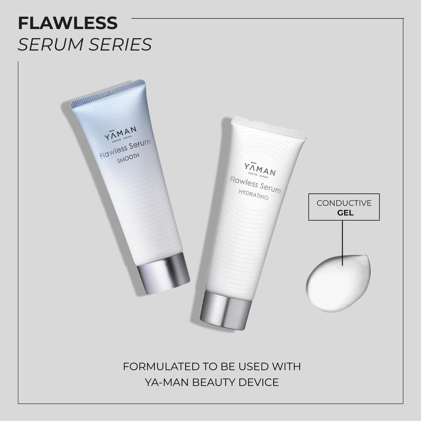 Flawless Serum Hydrating 2.8 oz. | Use alone or with YAMAN's Photo Plus Series