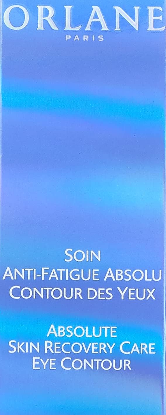 ORLANE PARIS Absolute Skin Recovery Care Eye Contour - Gel Cream Formula for Rested and Rejuvenated Eye Area - Helps to Improve Appearance