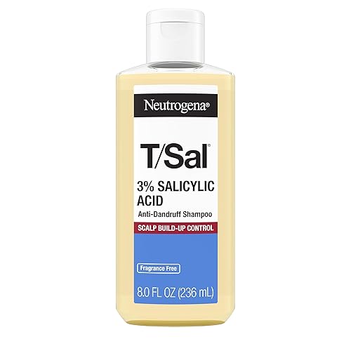 Neutrogena T/Sal 3% Salicylic Acid Anti-Dandruff Shampoo, Controls Scalp Build-Up & Relieves Itching & Flaking from Dandruff, Scalp Psoriasis
