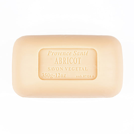 Provence Sante Luxury French Soap Bar - Moisturizing Shea Butter - Triple-milled Apricot Fragrance, 12 oz Beauty & Personal Care Provence Sante