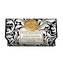 Michel Design Works Triple-milled and Handmade Large Bath Soap Bar, Honey Almond Scent and Design with Shea Butter, Long Lasting 8.7oz Bar