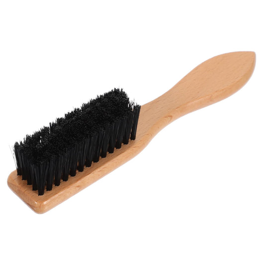 Beech Handle Boar Bristle Beard Brush Wood Mustache Brush Soft Hair Bristles Beard Grooming Brush Shaving for Men Beard Comb for Men Beard Beard Beauty and Personal Care Healifty