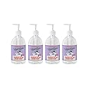 Rebel Green Liquid Hand Soap - Moisturizing Natural Bathroom & Kitchen Liquid Soap - Gentle Household Hand Wash (Lavender & Grapefruit, 16.90 Fl Oz