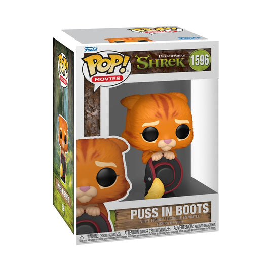 Funko POP! Movies: Shrek Dream Works 30th - Puss in Boots in Boots - Collectable Vinyl Figure - Gift Idea - Official Merchandise - for Kids & Adults…
