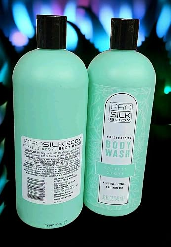 The Right Solutions Corporation Pro Silk Body Body Wash, Moisturizing Cypress Grove, 32 Fl Oz [2 PACK]