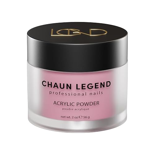 Chaun Legend Acrylic Powder 2 Ounce Risque Long Lasting Shimmery Enhance Nail Acrylic Powder for Professional Art and Creative Designs Beauty & Personal Care Chaun Legend Professional Nails