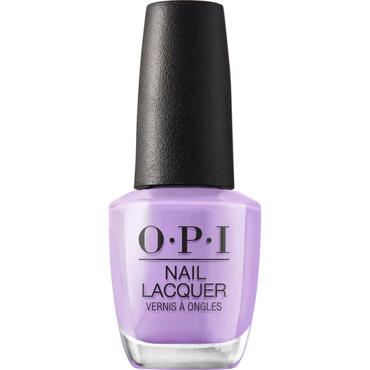 OPI Nail Lacquer Do You Lilac It? | Opaque Bright Purple Crème Chip Resistant Nail Polish | Quick Drying, Streak Free