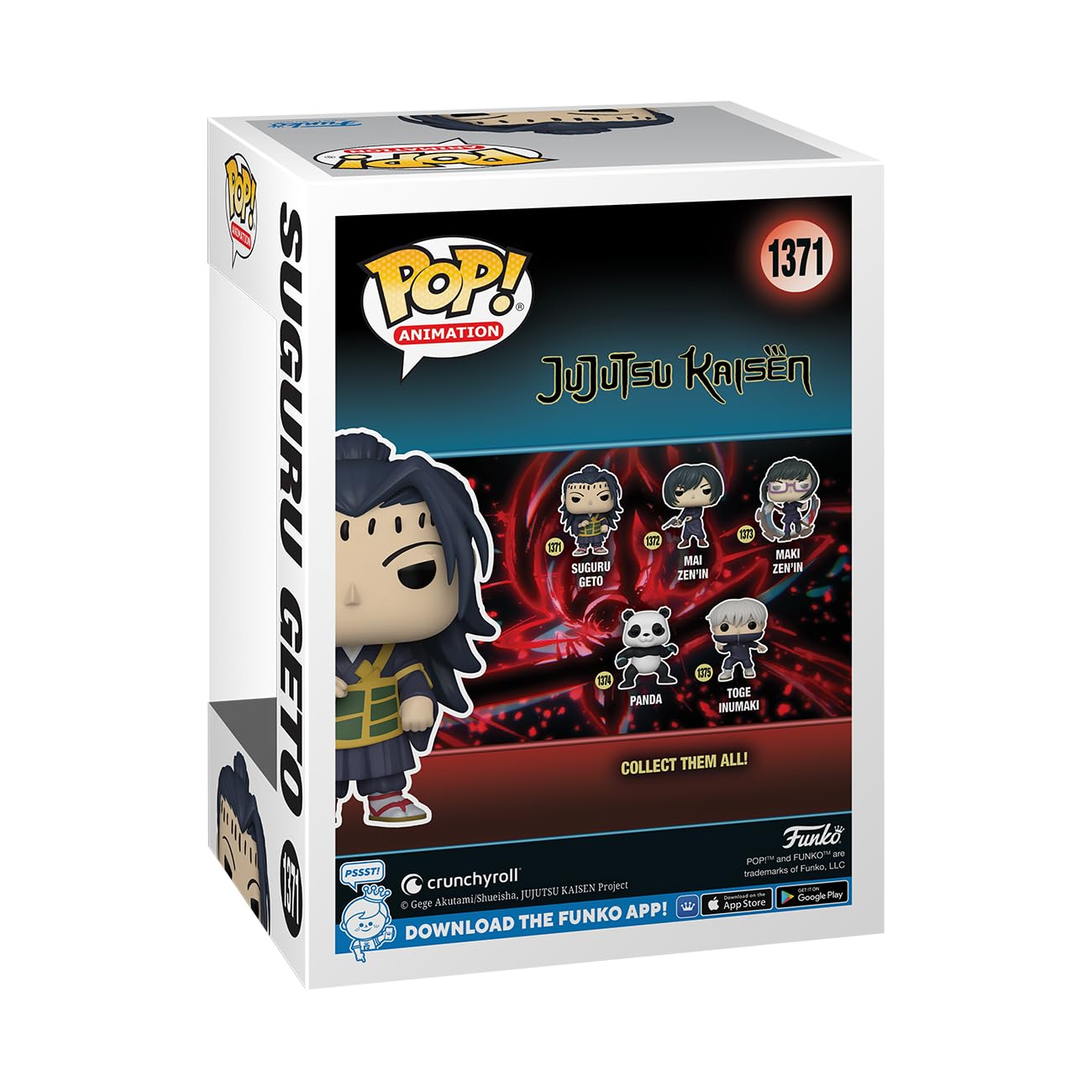 Funko POP! Animation: JJK - Geto - Jujutsu Kaisen - Collectable Vinyl Figure - Gift Idea - Official Merchandise - for Kids & Adults - Anime Fans…