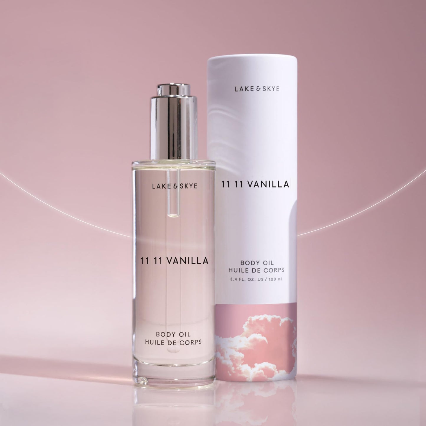 Lake & Skye 11 11 Vanilla Body Oil, 100mL