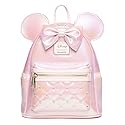 Loungefly Disney The Minnie Mouse Classic Series Rose Iridescent Women's Backpack