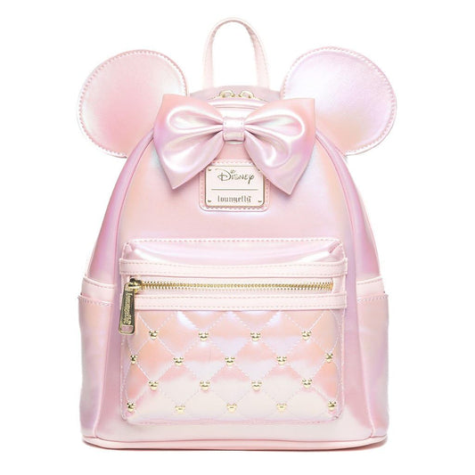 Loungefly Disney The Minnie Mouse Classic Series Rose Iridescent Women's Backpack