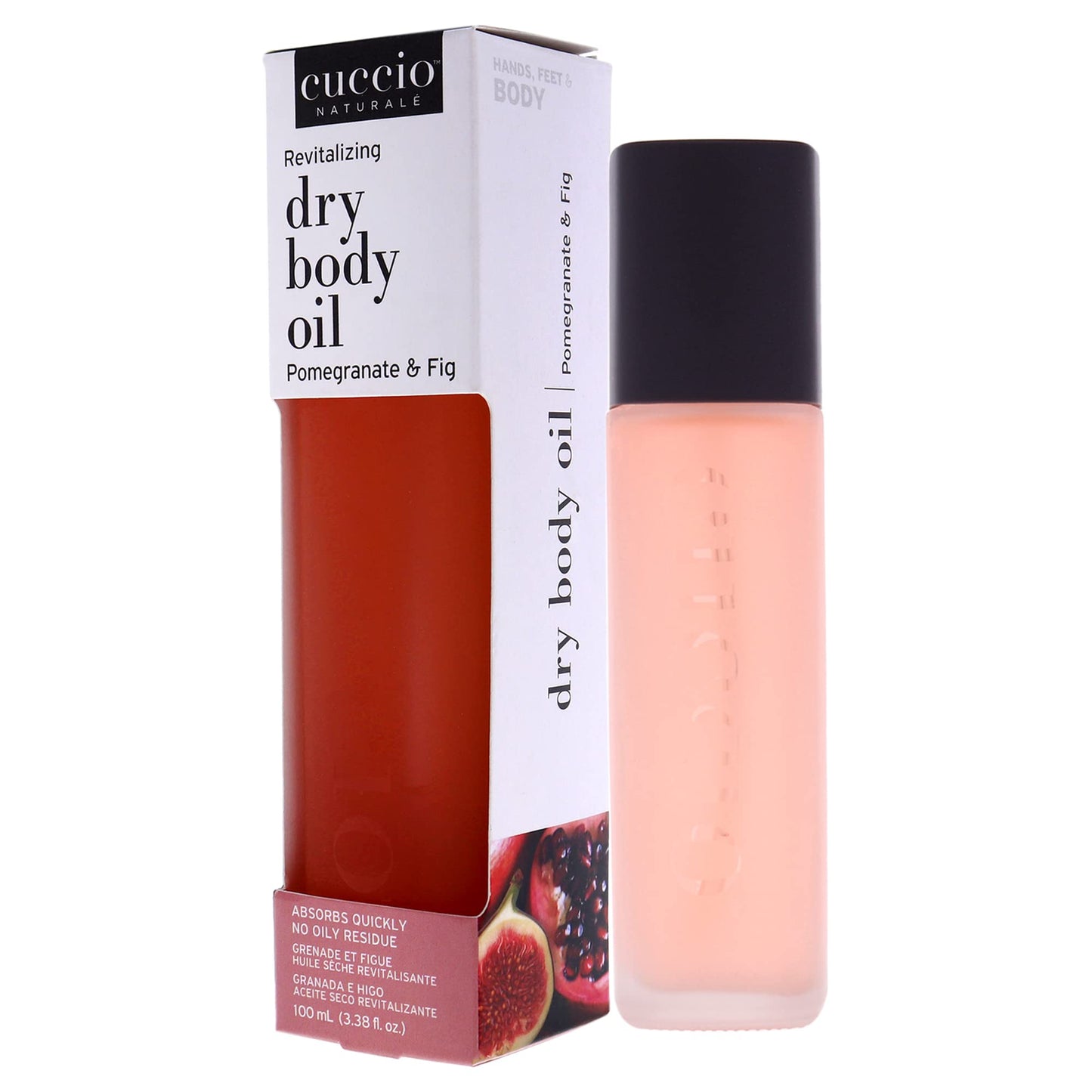 Revitalizing Dry Body Oil - Pomegranate and Fig by Cuccio Naturale for Unisex - 3.38 oz Oil