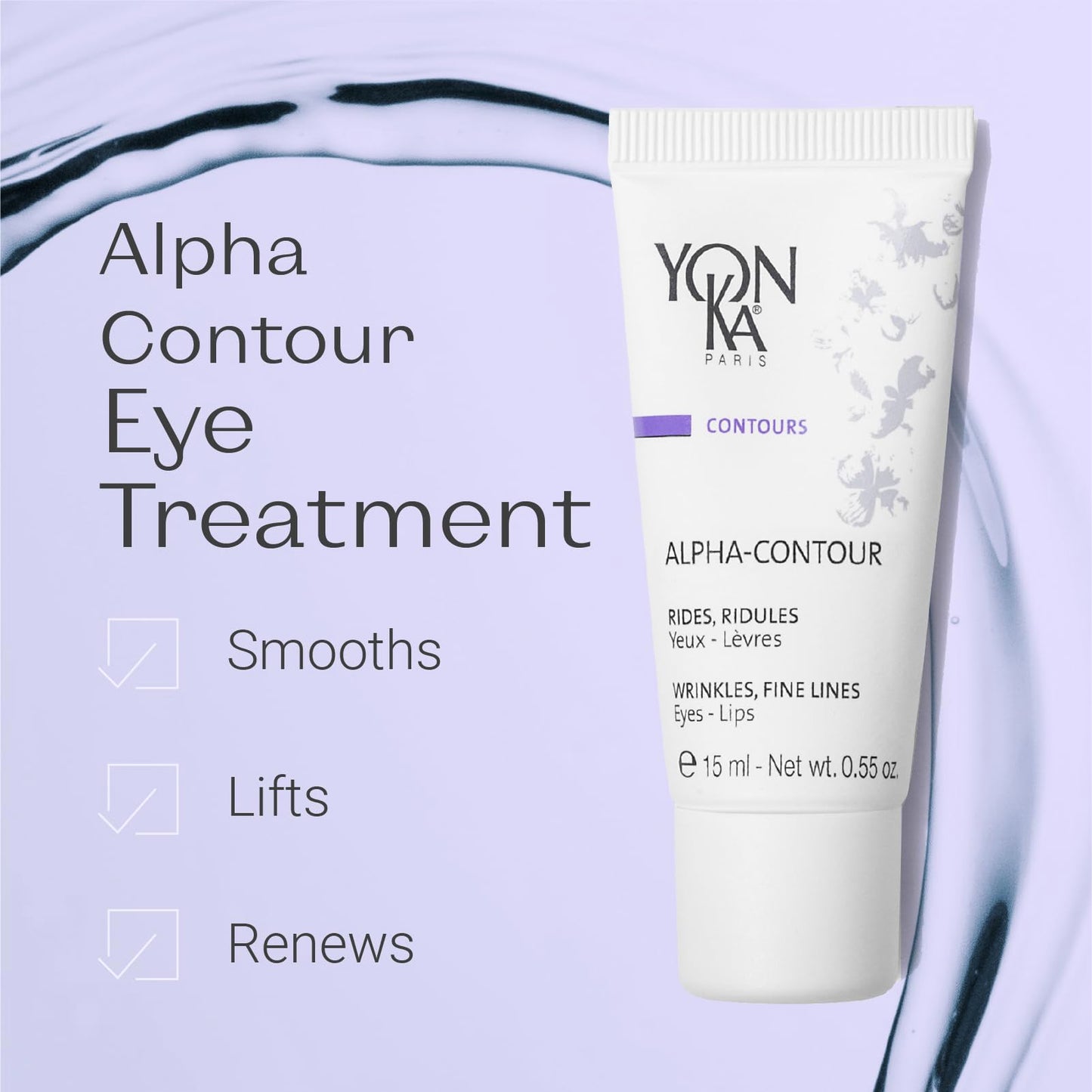 Yon-Ka Alpha-Contour Eye and Lip Cream | Anti-Wrinkle Regenerating Contour Creme | Naturally Soften Signs of Aging with Botanical Oil Blends and Fruit
