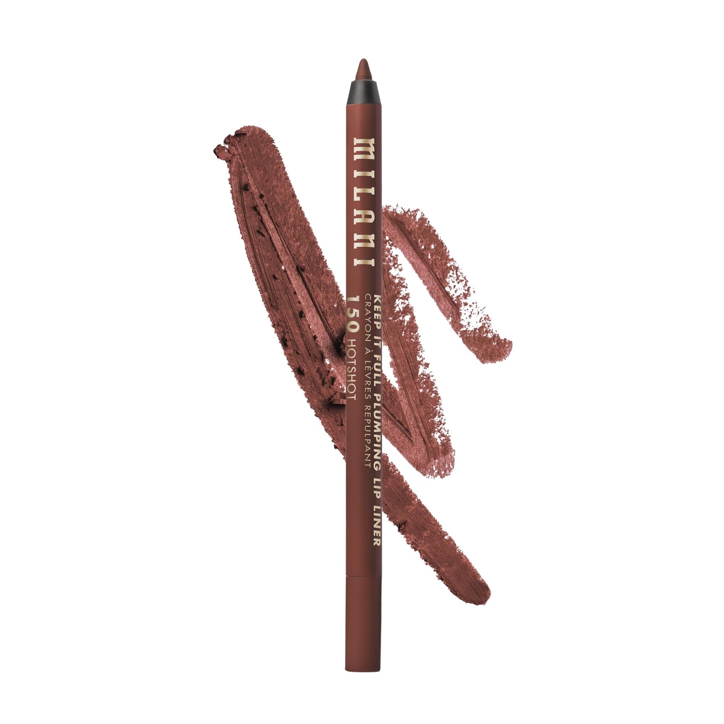 Milani Keep It Full Plumping Lip Liner - Long-Lasting Creamy Pencil for Visibly Fuller Lips - 8-Hour Wear with Chili Extract & Maxi-Lip - Vegan