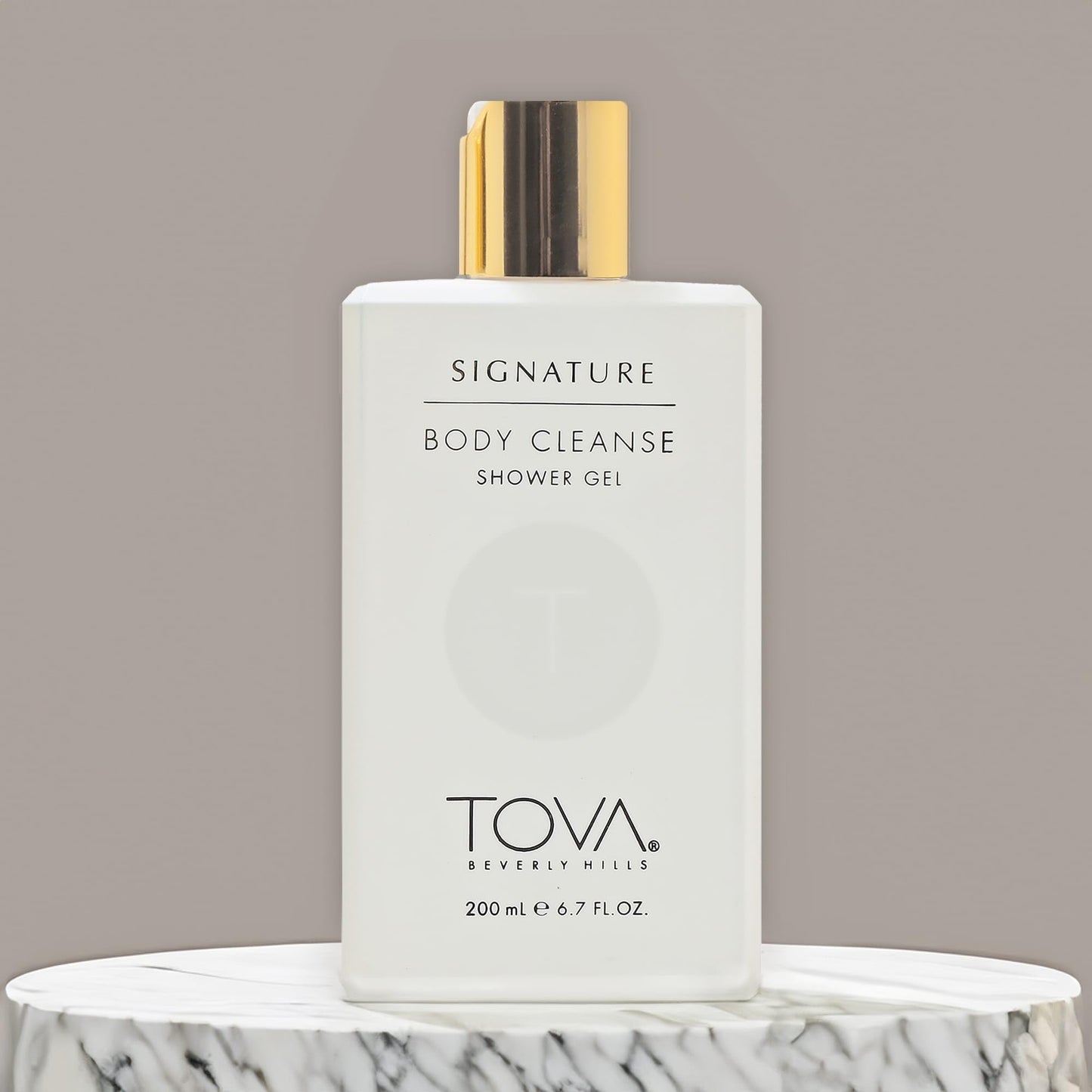 Tova Signature Shower Gel - Moisturizing Fresh & Floral Cleanser for Women - Cornflower and Sea Fennel - USA-Made and Cruelty-Free - 6.7 fl oz