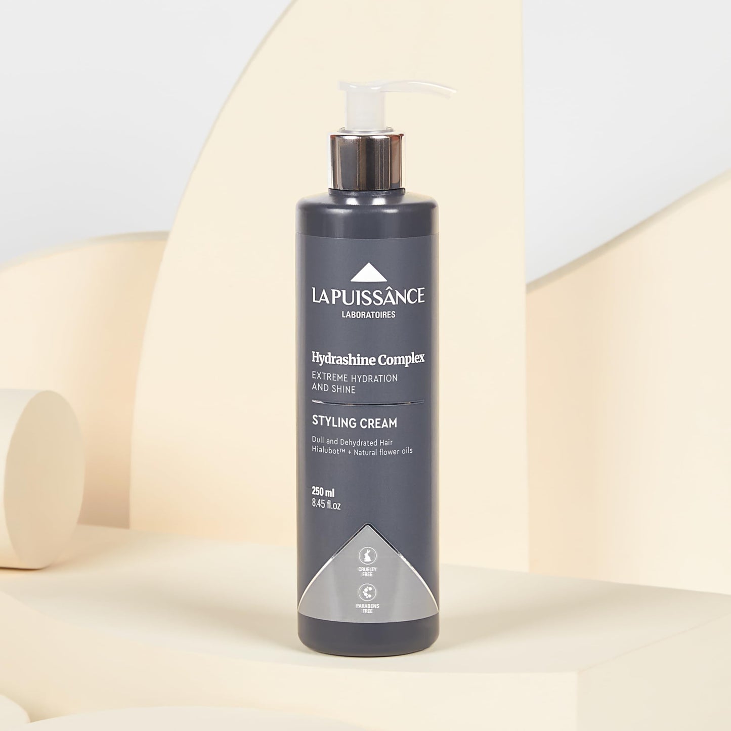 LA PUISSANCE Hydrashine Complete 5?Step Hair Care Kit - Shampoo + Treatment + Mask + Flash Ampoule + Leave?In | Deep Hydration, Shine & Anti?Frizz |