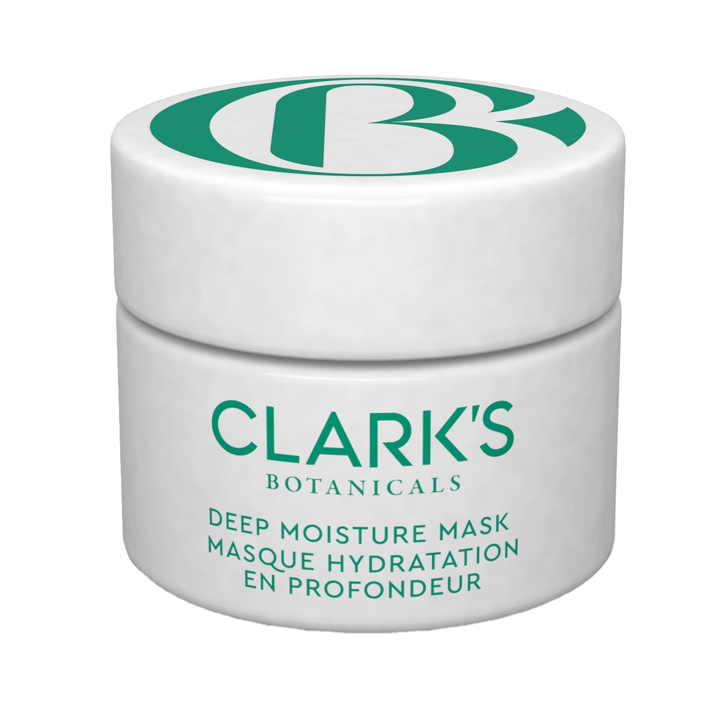 Clark's Botanicals Deep Moisture Mask, Target Dryness, Redness & Inflammation, Stimulate Collagen Production, All Skin Types, 2-in-1 Moisturizer