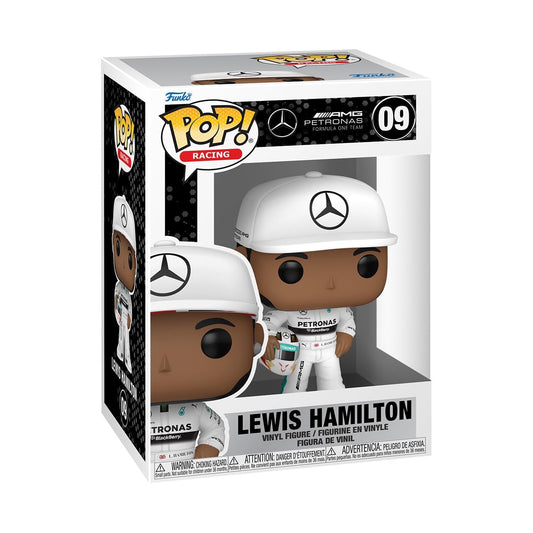 Funko POP! Racing: Racing - Lewis Hamilton with Helmet - Mercedes-Benz - Collectable Vinyl Figure - Gift Idea - Official Merchandise - for Kids…