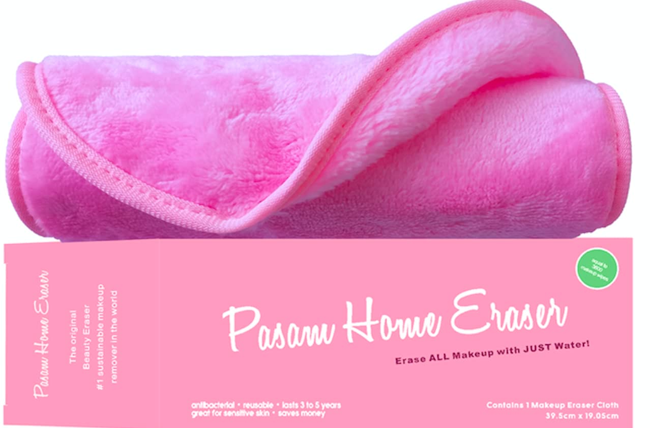 Pasam Home MakeUp Eraser Reusable Make Up Remover Eraser even Waterproof Make Up in Seconds Just With Water Chemical Free Eyeliner Lipstick Foundation