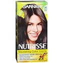 Garnier Nutrisse Haircolor, 30 Darkest Brown 1 ea
