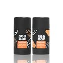 SeaBar Shampoo & Conditioner Bar Set - All Natural Hair Shampoo - Vegan, Sulfate-Free, Eco Friendly Zero Waste Reusable Packaging with Travel