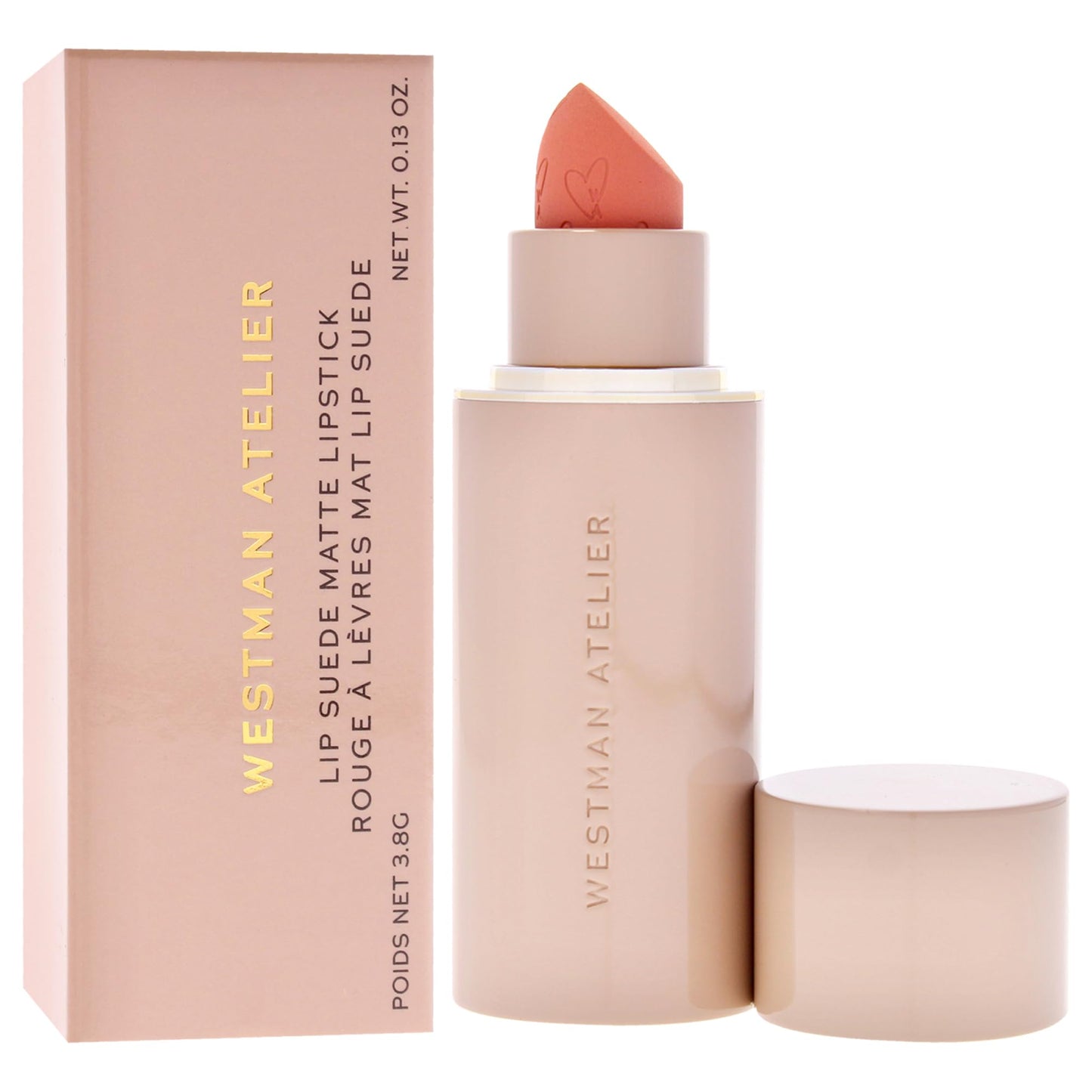 Westman Atelier Lip Suede Matte Lipstick - Lacker for Women - 0.31 oz Lipstick