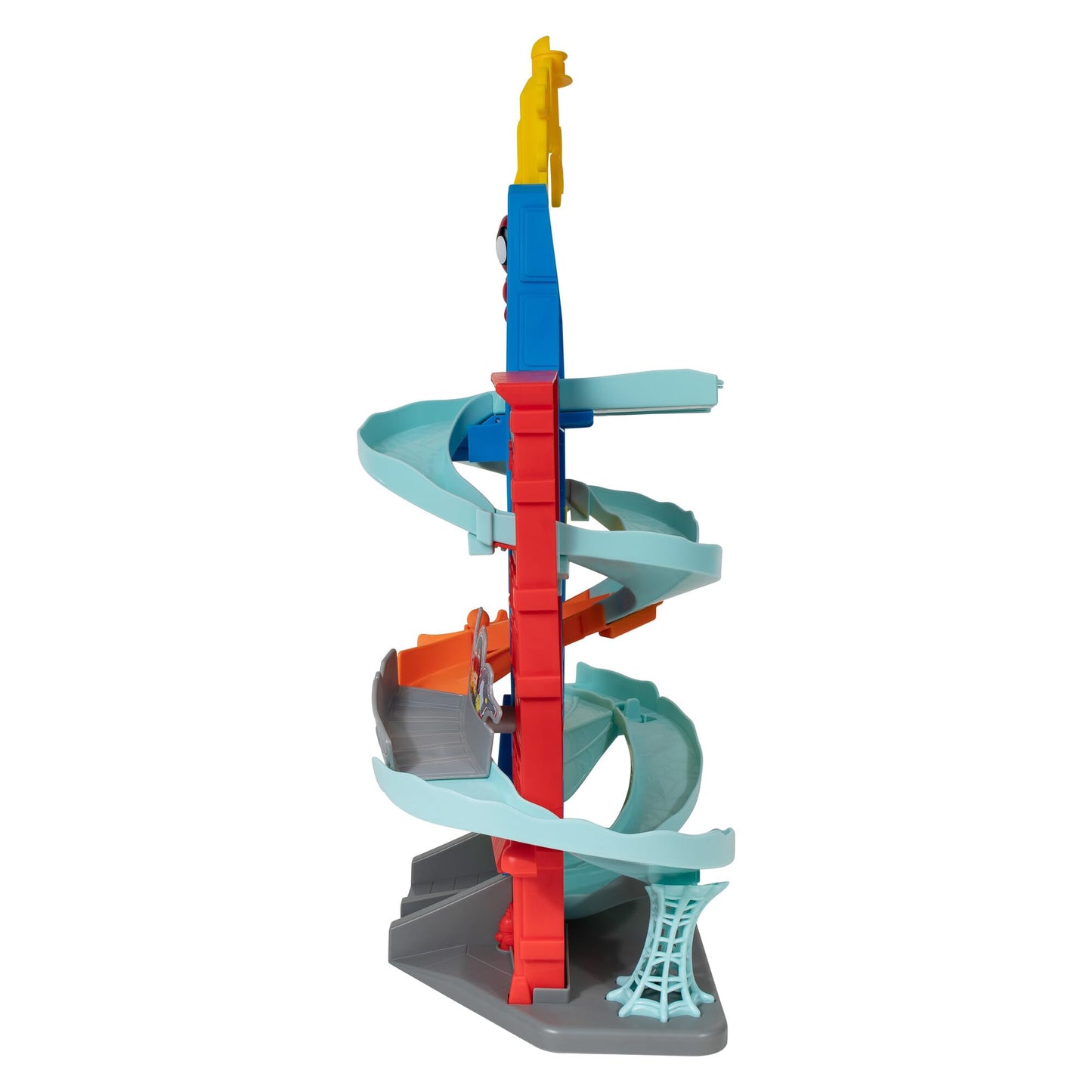 Marvel Spidey and His Amazing Friends City Track Set - 24-Inch Set with Two Exclusive 3-Inch Vehicles