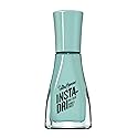 Sally Hansen Insta-Dri Nail Polish | Quick Dry, Long Lasting, Streak-Free Shine | Opaque, Shiny | 510 Gain Mo-Mint-Um | Cool Mint Blue Nail Color.