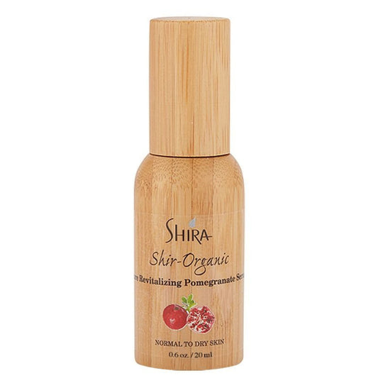 Shir-Organic Pure Pomegranate Serum for Face Provides Healthy Skin Tone and Texture Effective Solution for Mature and Aging Skin For Normal to Dry