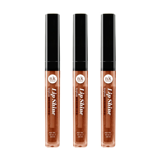 NICKA K NEW YORK Lipshine, Cosmetics, vibrant colors, bright colors, shining lips, lip shine, long lasting (AMZ270) Beauty & Personal Care NICKA K NEW YORK