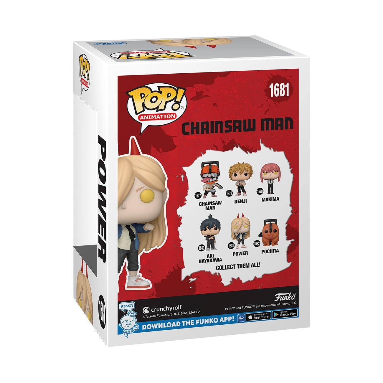 Funko POP! Animation: CSM - Power - Chainsaw Man - Collectable Vinyl Figure - Gift Idea - Official Merchandise - for Kids & Adults - Anime Fans…