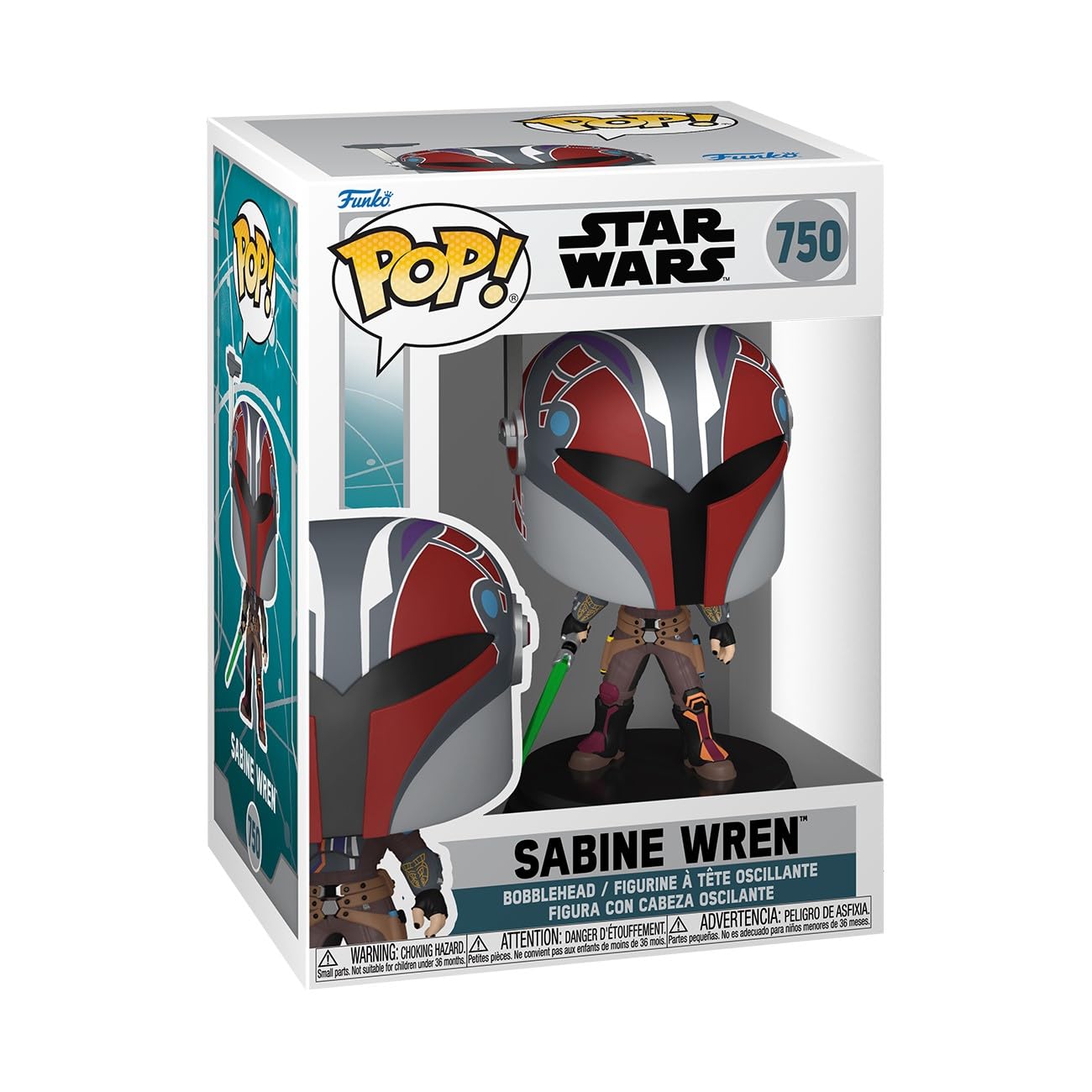 Funko POP Star Wars: Ahsoka - Sabine Wren - Star Wars Ahsoka - Collectable Vinyl Figure - Gift Idea - Official Merchandise - for Kids & Adults - TV…
