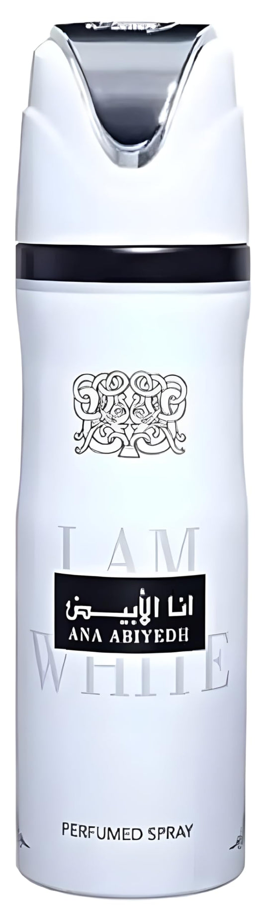 Lattafa Ana Abiyedh I Am White Perfumed Deodorant Spray for Men, 6.7 Ounce Beauty and Personal Care Lattafa