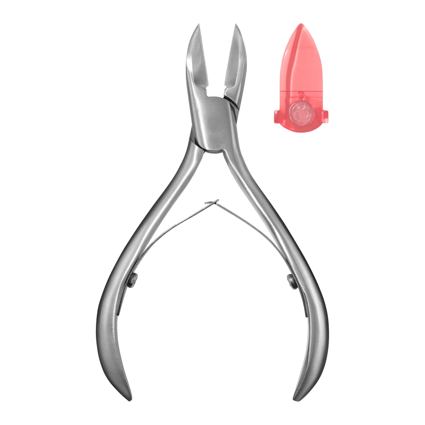 Revlon No-Ricochet Nail Nipper, Mess-Free Cuticle Remover Tool with Magnetic Shield for No Fly-Away Clippings, Made with Stainless Steel and Precision