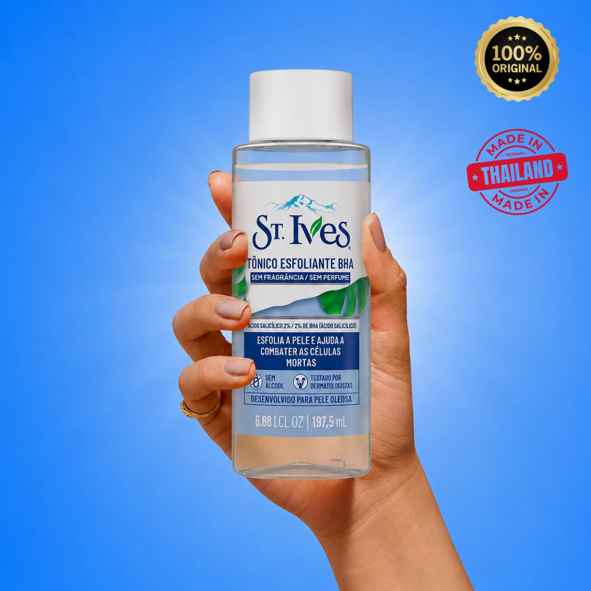 St Ives Fragrance Free Exfoliating Toner - 6.7 oz