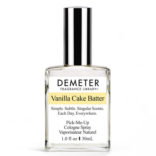 DEMETER Natural Perfume Spray Cologne for Women, Vanilla Cake Batter, 1 oz